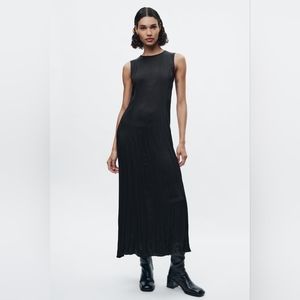 NWT BACK KNOT DRESS BY ZARA